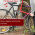 G Keni Smart Anti-Theft Bike Alarm, Rechargeable Bike Tail Light, Electric Horn, Bike Finder with Remote