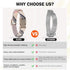 Small Dog Collar and Leash Set, Adjustable Pet Collar for Medium Dogs, 5FT Nylon Leash, Beige M, for Chihuahua, Yorki,