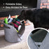 Barkbox Felt Storage Bin for Dog Toys - Long Lasting Organizer for Tennis Balls, Squeaker Toys, and More.