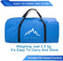 Set 8 (Blue-Red,3 2-feet) Himal Portable PVC Framed Cornhole Game with Bean Bags and Carrying Bag x