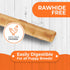 40 Pack 5-Inch Canine Naturals Puppy Chicken and Rice Chew - Rawhide Free Puppy Treats - Made with USA Chicken
