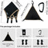 OneTigris Tarp Tent Connecting Cap, Waterproof Tarp Adapter, General Purpose Tent Triangle, Outdoor Camping Accessory