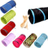 iCAGY 20" Pack 8 Foldable Spiral Cat Tunnel - Indoor Toy for Small Cats, Kittens, and Rabbits - Tube for Interactive