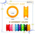 80-Piece Scissors Finger Rings Professional Dog Grooming Scissors Accessories for Dog Hair Cutting, Ergonomic Pet Shear Finger Ring Thumb Inserts Grips for Comfortable and Precise Grooming by Audoloku