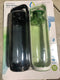 KOR Delta 2 PACK BPA Free Water Bottle, 750ml, Green/Black