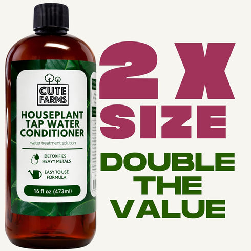 16oz Tap Water Conditioner for Houseplants, Hydroponics, & Aquariums | | Detoxifies Heavy Metals, Remove Chlorine