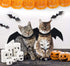 Tealots Halloween Dog Costume - Adjustable Pet Bat Wings for Small Medium Large Dogs, Funny Cat Outfit (L)
