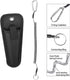 Fishing Pliers + Fish Hook Remover, Line Cutter, Curved Nose Fishing Tackle Tool Set (Blue)
