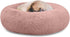 SAVFOX Plush Calming Dog Beds, Donut Bed for Small to X-Large Dogs, Faux Fur, Washable, Multiple Sizes