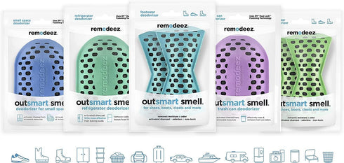 Remodeez Litter Deodorizers Refills, Activated Charcoal Natural Air Fresheners
