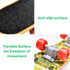 4PC 3 1 Set Turtle Toys Mini Skateboards & Treat Ball Funny Habitat Finger Skateboard Silcone Food Balls Enrichment