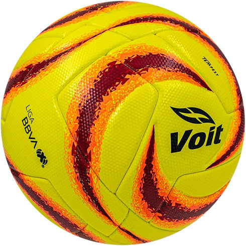 5 Voit Pro Official Match Ball - Liga MX Size - Enhanced Aerodynamics and Durability - Technology for Moisture