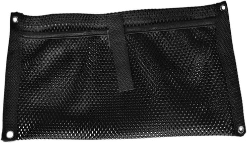 Yundxi 12" 7" Nylon Mesh Storage Bag Gear Accessory Pouch x for Marine Boat Beer Holder Fishing Tackle Milk Crate