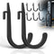 6 PCS J Hooks for Squat Rack,Power Rack Attachments for Home Gym