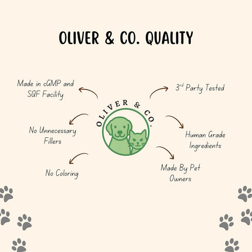 Oliver & Co. Immune Immune 1 oz Vitamin E for Dogs - Vitamin E Oil for Dogs - Supports Healthy Skin, Coat, Joints