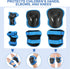 KAMUGO Kids Bike Helmet Set | Toddler Helmet for Ages 2-8 with Protective Gear Set for Skateboard, Cycling, Scooter