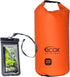 Outdoors Waterproof Dry Bag for Activities, High Grade 500D PVC Construction, Includes Waterproof Phone Case