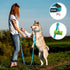 azuza Durable Padded Dog Leash, Reflective Strip for Extra Safety and Comfort for Small Dogs, Blue