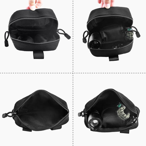 TRIWONDER Tactical Molle Cigarette Pouch - Small Military Bag for EDC Utility, Battery, and Card Holder