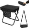Camping Stool with Shoulder Strap,Ultralight Collapsible Handbag Style Stool,Pocket Portable Seat for