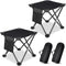 KABOER 2 Pack Folding Camping Stool Portable Outdoor Camping Chair for Fishing