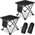 KABOER 2 Pack Folding Camping Stool Portable Outdoor Camping Chair for Fishing
