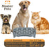 Neater Pet Brands - Neater Slow Feeder - Fun, Healthy, Stress Free Dog Bowl Helps Stop Bloat Prevents Obesity Improves Digestion (2.5 Cup, Silver Metallic)