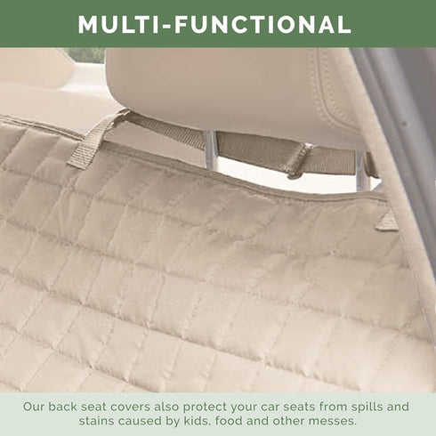 Elegant Comfort Premium Pet Car Seat Cover for Back Seat, Luxury Microfiber Car Seat Protector, Heavy Duty and Durable