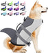 Dog Life Jacket, Large Size, Reflective Lifesaver Vest for Swimming & Boating, High Buoyancy with Rescue Handle