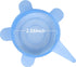 SLSON 6 Pack Stretchable Pet Food Can Cover, Universal Size Silicone Lids for Dog and Cat Food Can, Blue