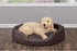 Furhaven Dog Bed for Large/Medium Dogs, Removable Washable Cover & Pillow Cushion Insert, Ultra Plush, Chocolate