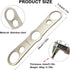 Multi-function Bottom Bracket Wrench, Suitable for BB Wrench in 39 40.5 44mm Outer Diameter, 16 Notch