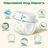 360Leak-Proof 10PCS) Disposable Dog Diapers Female, Full Wrap Stretchy Waist, Highly Absorbent Diapers for Female Dog