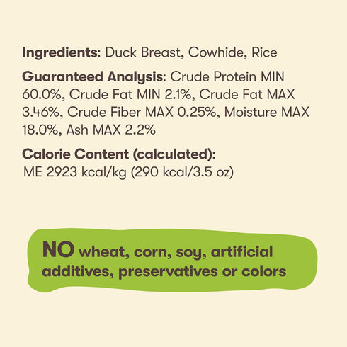 Pet 'n Shape Duck 'n Rice Dumbbells Dog Treats, 3 Ounce