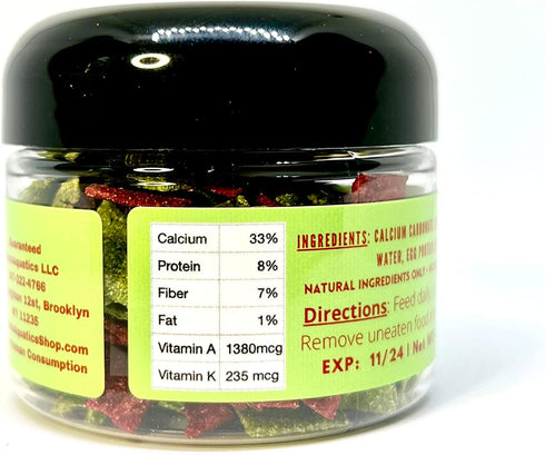 Calcium + Nutrition for Picky Eaters - Snails, Shrimp, Bottom Dwelling Fish, Plecos, Crabs, and More!