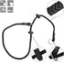 Dingo Gear Choke Collar for Dog Training, Handmade of Cord with 2 Limiters, Waterproof Black