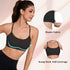 2 Pack Racerback Sports Bras - Padded Yoga Workout Tops with Mesh Panel
