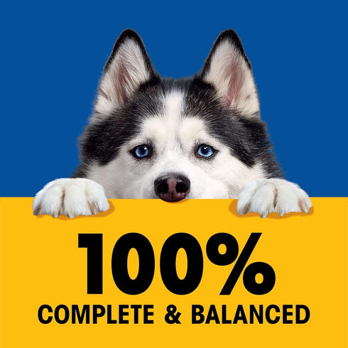 Pedigree High Protein Wet Dog Food Pouches, Variety Pack, 3.5 oz. Pouches (Pack of 18)