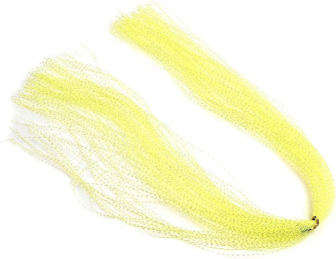 CookiBlend Decor(002) Holographic Tinsel Fly Tying Materials Sparkle Fiber Flash For Salmon Steelhead Saltwater Flies