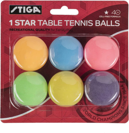 1-Star (12-Pack) STIGA Orange Balls