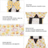 Pet Chicken Diaper,Reusable Washable Duckling Nappy Goose Diaper Duck Diapers Pet Physiological Pants with Bow Tie