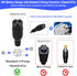 KAVCENT 24V MX350 MX400 PR200, E100 E200 E300 E500 24V 2000mA Electric Scooter Razor Charger for Razor Dirt Bike Dirt