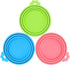 Pet Food Can Covers - Comtim 3 Pack Silicone Can Lids for Dog Cat Wet Food, Universal Size