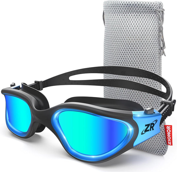 ZIONOR G1 MAX Polarized Anti-Fog Swim Goggles for Men Women