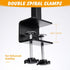 27-37 inch, Hammock, ondware Dog Grooming Arm with Dual-Spiral Clamp, Adjustable Height Dog Grooming Table Arm