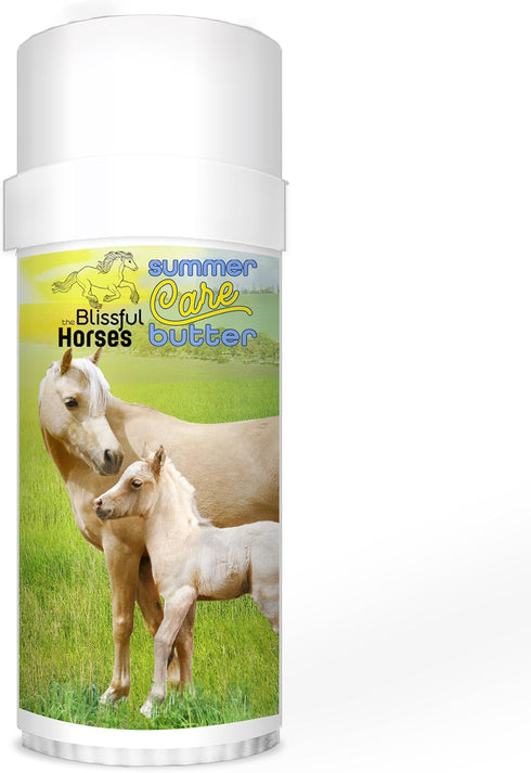 The Blissful Horses Summer Care Sun Butter, Gentle Horse Sunscreen, Easy-to-Apply Equine