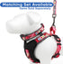 Pawtitas Reflective Dog Harness, Padded Comfort Control for Walks or Runs, Small Pink Dog Vest