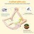Bird Perch Toy, Interactive Rocking Parakeet Toys and Perches, Wooden Exercise Cockatiel Toys, Intelligence Birds