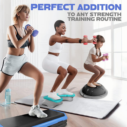 Yes4All Neoprene Coated Dumbbell Hand Weights Set of 2 - Multiple Weight Options, 15 Colors, Anti-roll, Hexagon