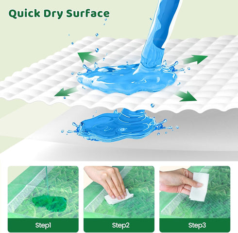 7 Count 28"x34" 6-Layer Puppy Pads XL - Extra Large Pee Pads for Dogs Odor Blocking, Leak-Proof Potty Training Pad